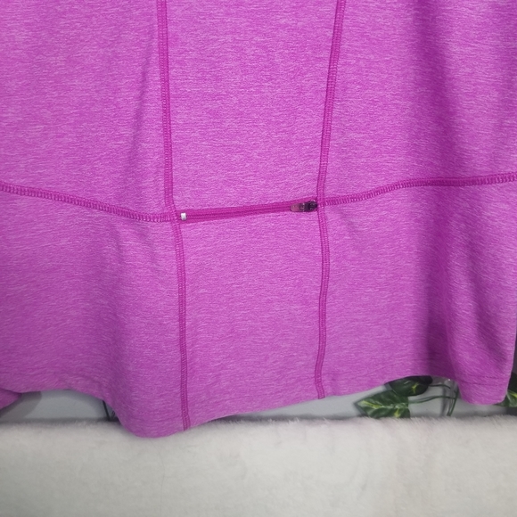 Champion Semi Fitted Womens Purple Pink 1/4 Zip Up Stretch Pullover Swea… - Picture 10 of 11